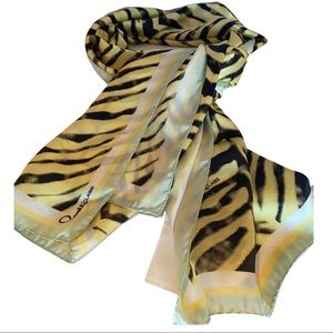Roberta Cavalli - Cavalli Class Silk Scarf ZEBRA